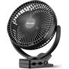Koonie Ventola portatile da 10000 mAh, ventilatore da scrivania ricaricabile da
