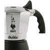 Caffettiera moka alluminio Bialetti Brikka 2 tazze