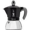 Caffettiera moka induzione nera Bialetti Moka Induction 4 tazze