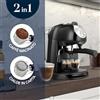 De'Longhi DELONGHI MACCHINA CAFFE' EC 201.CD.B CIALDE CARTA MACINATO CAPPUCCINO MONTALATTE