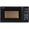 Sharp 0000066941 Sharp FORNO ELETTRICO MICROONDE R-642BKW 20LT. CON GRILL - NERO