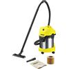 KARCHER Bidone con ruote Aspiratutto e Soffiatore senza Sacco - 17 Litri Potenza 1000W -