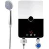 SCALDABAGNO ELETTRICO ISTANTANEO DA PARETE RISCALDATORE ACQUA DISPLAY LED 55C