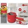 HOOMEI Pentola Elettrica Con Vaporiera Regolabile Slow Cooker 2 Lt Potenza 600W HM-5342