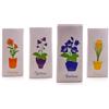 NBrand Umidificatore Per Termosifone Fiori Assortito - 24 Pz