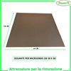 ISOLANTE per FORNO a MICROONDE 1 FOGLIO MICA RIGIDO CM 30 X 30 spessore 0,4 mm