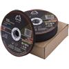 25 Pz Dischi da Taglio 125 X 1,0 Ferro Metallo Bravo line 125mm Smerigliatrice
