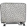 Magie di casa Copri affettatrice in cotone cm 43x56x31 Made in Italy (POIS GRIGIO E NERO)