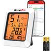 ThermoPro TempPro TP350 Termoigrometro per Casa Termometro Bluetooth da Interni Monitor