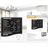 HOOMEI TERMOMETRO IGROMETRO OROLOGIO DATARIO DIGITALE DISPLAY LCD MULTIFUNZIONE HM-6420
