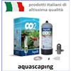 Aquili CO2 Small System - Kit CO2 con Riduttore a pistoncino e bombola 300 g - AQUILI