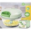 HOOMEI TRITATUTTO MANUALE 3 LAME A CORDA TRITA VERDURA FRUTTA 400 ML CENTRIFUGA HM-6345