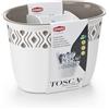 Stefanplast Scolaposate Tosca 19,5x13,5cm in Resina Tortora