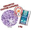 BluBios Sabbia Ghiaia Ghiaietto Glitter Blu Bios Fondo per acquari Colorata 2 Kg Glitter