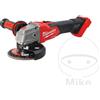 MILWAUKEE Levigatrice radiale con batteria ricaricabile 18V M18FSAG125XB-0X