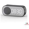 SVEGLIA DIGITALE CON FUNZIONE SPEAKER BLUETOOTH SD CASSA SENZA FILI PORTATILE