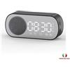 SVEGLIA DIGITALE CON FUNZIONE SPEAKER BLUETOOTH SD CASSA SENZA FILI PORTATILE