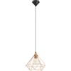 Eglo lampada a sospensione Tarbes, Lampada sospesa vintage a 1 luce in | stile r
