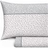 Angel's Collection Completo Lenzuola in Flanella di Puro Cotone, Invernale, Made in Italy
