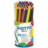 Giotto Matite colorate Giotto Mega in conf. 48 pezzi colori assortiti - F518100
