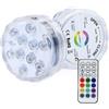 Hongu Luce LED Sommergibile Arcobaleno Impermeabile RGB Subacquea Telecomando Piscina