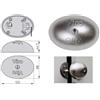 VIRO Serratura Lucchetto per Sportello Camion Furgoni Camper VIRO VAN LOCK 4222