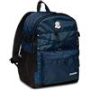Invicta Zaino Invicta Blow Up Plain blu con lacci esterni - Scuola 2023 - 2024