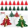 Does not apply Portaposate in Feltro Di Natale, 16 Pezzi Porta Posate Da Tavola per Natale,Port