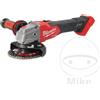 MILWAUKEE Levigatrice radiale con batteria ricaricabile 18V M18FSAGV125XB-0X