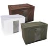 Danyx 3 Scatole Pieghevoli per Armadio 40x30x20 con Struttura Metallo e Tnt Resistente