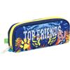 sEVEN Portapenne Scuola SEVEN - SJ TOP FRIENDS - Blu - Bustina porta penne