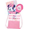 ELLEPI Set Mare e Asilo 3 Pezzi Ellepi - Bing, Mickey o Minnie | Zainetto, Telo
