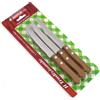 Coltelli da tavola lama dentata legno Marietti Tradizionale set 6 pz