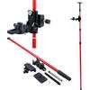 Does not apply Asta Telescopica per Livella Laser 115-300 Cm Regolabile Altezza Estensibile Dal