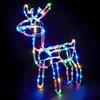 Hongu Renna Luminosa Di Babbo Natale Led per Esterno Cervo Natale multicolore
