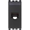 Vimar Presa RJ45 Con Connettore NetSafe Cat6 Serie Civile Vimar Arkè Grigio Cod. 19339