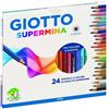 Giotto Scatola 24 Pastelli Supermina 2358 X5
