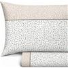 Angel's Collection Completo Lenzuola in Flanella di Puro Cotone, Invernale, Made in Italy