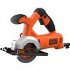 Black+Decker Mini Sega Circolare Con Doppia Impugnatura 400W 230V Ø Lama mm 85 B+D BES510