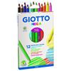 Giotto Scatola 12 Pastelli Mega 2256 X6