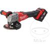 Milwaukee Levigatrice radiale con batteria ricaricabile 18V 125 MM M18 FSAG125XB-502X