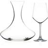 Set 7 pezzi acqua vino decanter RCR Universum
