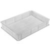 Giganplast Cassetta Service Porta Impasto Forata - 60X40X10 cm - Bianca