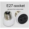 Shanghai Electronic co Adattatore da portalampada E27 a presa 220V italiana e tedesca x luci di Natale