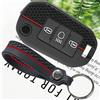 PremiumTech Custodia silicone per telecomando auto Peugeot/Citroen 208 301 308 3008 5008 508