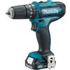 MAKITA- Trapano Avvitatore A Percussione 12V Max 2 Batterie Mod. HP333DSAJ