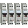 BTicino 4xBTicino FC881C10 Interruttore Magnetotermico C10 1P+N 1M 4.5kA