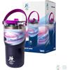 BIALETTI TRAVEL MUG - 600ML - Edizione Speciale Milano Cortina-VIOLA -NUOVO
