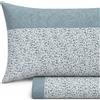 Angel's Collection Completo Lenzuola in Flanella di Puro Cotone, Invernale, Made in Italy