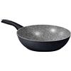 Aeternum Black Pearl Induction Wok Saltapasta 28cm Adatto all'Induzione Alluminio